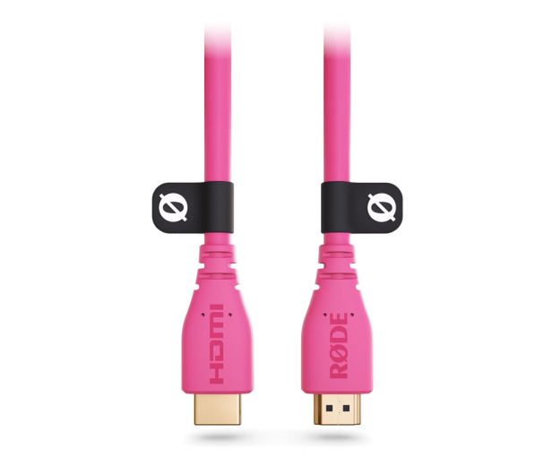 RODE Kabel HDMI 2.0 1.5m Różowy C15P - 1295278 - zdjęcie